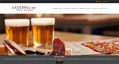 Desktop Screenshot of lacuevade1900.es